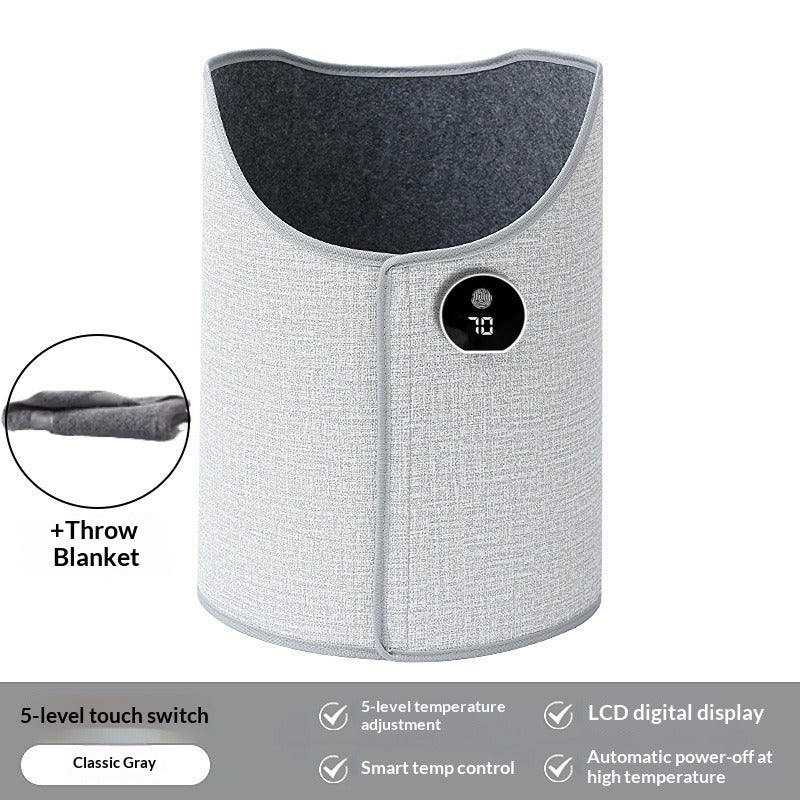 Office Under-Desk Heated Foot Warmer Mat