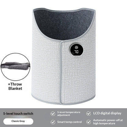 Office Under-Desk Heated Foot Warmer Mat