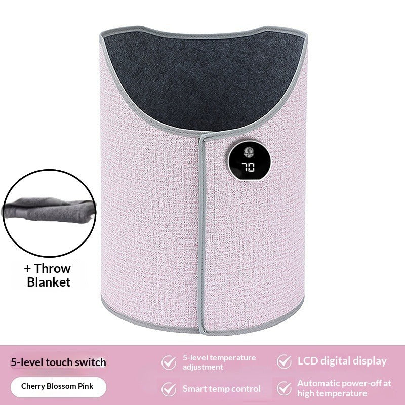 Office Under-Desk Heated Foot Warmer Mat